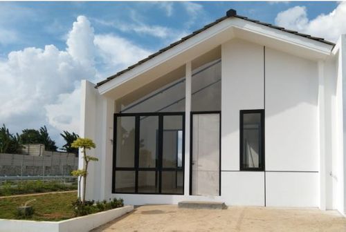 foto tampak rumah tipe T.42/84 perumahan FAMILIA URBAN