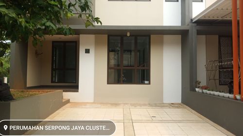 foto tampak rumah tipe CATALEA perumahan SERPONG JAYA THE TERRACE