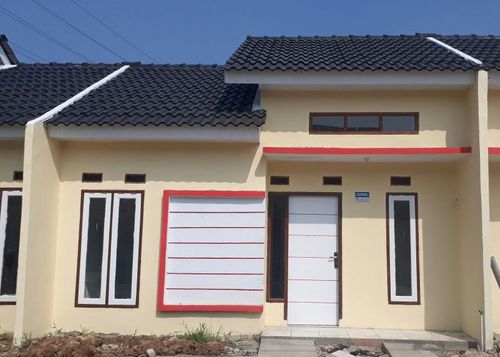 foto tampak rumah tipe PESONA SAGA RESIDENCE 2019 perumahan Pesona saga residence