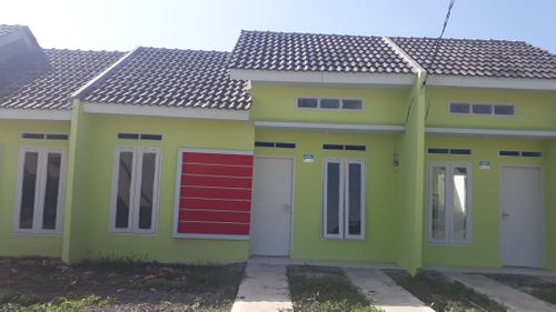 foto tampak rumah tipe PESONA SAGA RESIDENCE1 perumahan Pesona saga residence