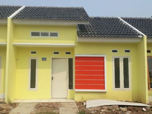 foto tampak rumah tipe PESONA SAGA RESIDENCE115 perumahan Pesona saga residence