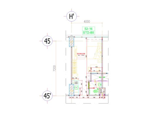 foto denah rumah tipe STUDIO B (URES-3) perumahan SUPERMAL KARAWACI