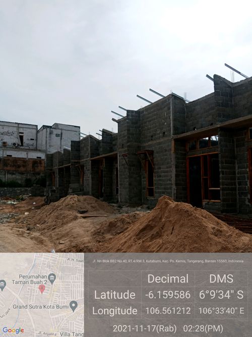 foto contoh rumah perumahan Taman Buah Kutabumi 2