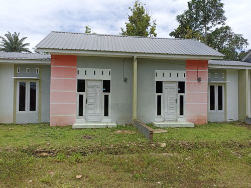 foto tampak rumah tipe 36 perumahan TAMAN BERASTAGI INDAH