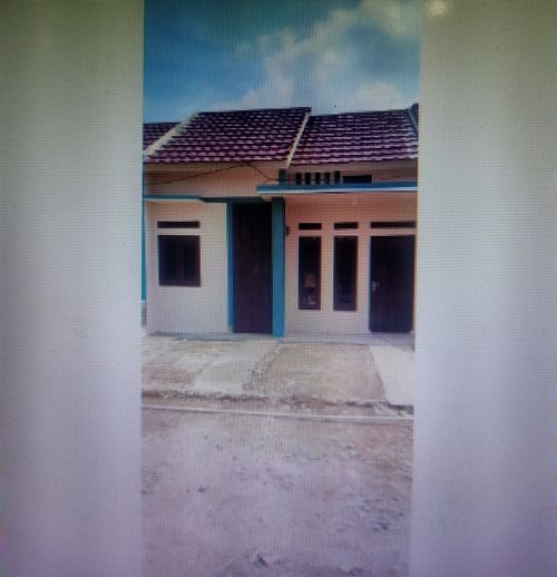 foto tampak rumah tipe 36 perumahan RATU MUTIARA INDAH 1