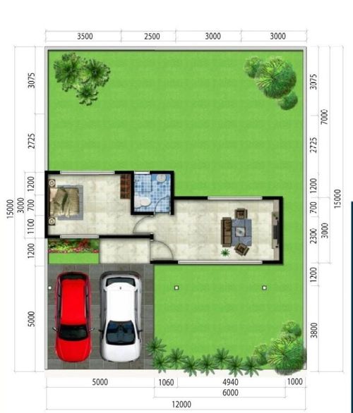 foto denah rumah tipe SAPPHIRE perumahan RIVER VALLEY RESIDENCE