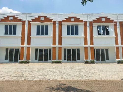 foto tampak rumah tipe RUKO KF perumahan PANORAMA BALI RESIDENCE