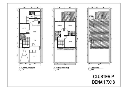 foto denah rumah tipe Torenia 126/138 perumahan CASA JARDIN RESIDENCE