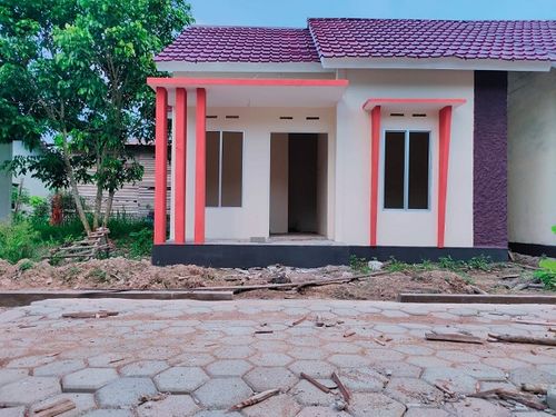 foto tampak rumah tipe 36 perumahan RicaResidence3