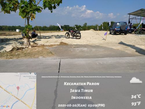 foto gerbang perumahan Dawu Permai Residence