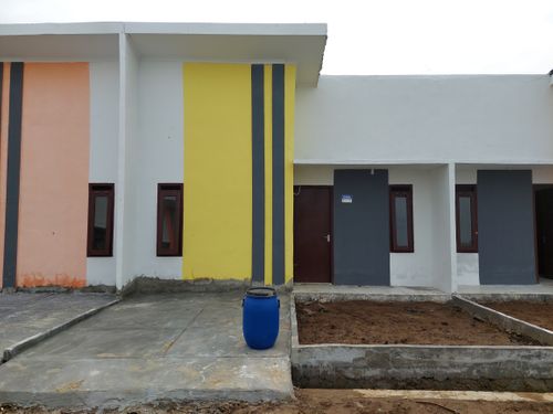 foto tampak rumah tipe SPR TIIF perumahan Star Perdana Residence