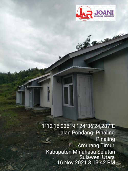 foto posisi tengah perumahan Joani Amurang Residence