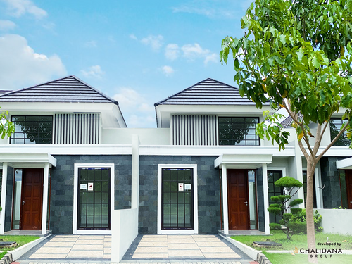 foto tampak rumah tipe ANANTA perumahan SAFIRA GARDEN