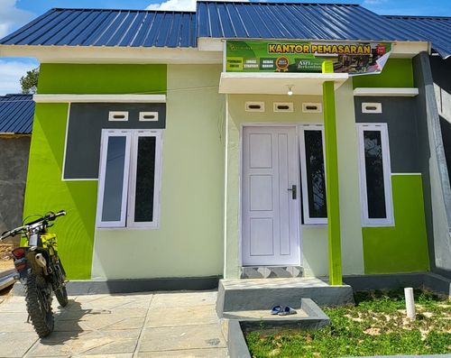 foto tampak rumah tipe 36 perumahan GRAHA GARDEN