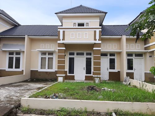 foto tampak rumah tipe RUBY perumahan RIVER VALLEY RESIDENCE