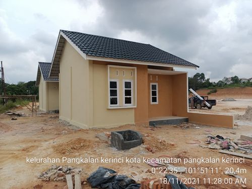 foto tampak rumah tipe 36 perumahan Griya khadijah