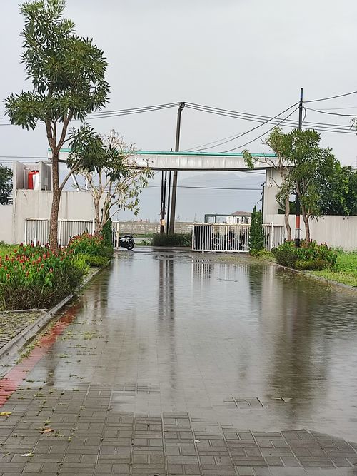 foto gerbang perumahan Mustika Asri C24