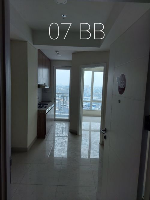 foto denah rumah tipe 1 BR perumahan APARTEMEN HARCO SKY RESIDENCE