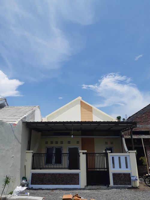 foto contoh rumah perumahan Mutiara Kunir Residence Tahap 2
