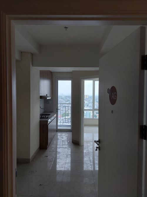 foto denah rumah tipe 1 BR perumahan APARTEMEN HARCO SKY RESIDENCE