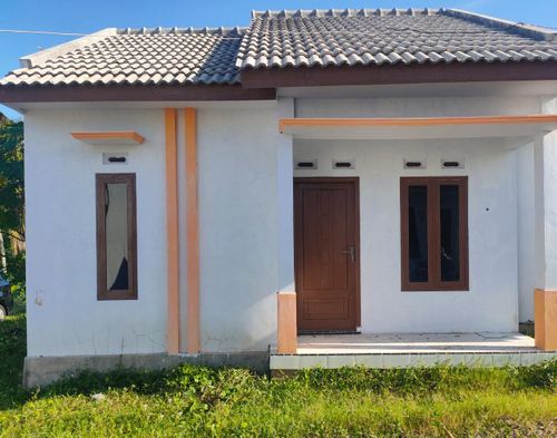 foto tampak rumah tipe 36/68 perumahan AKASIAGIRI LAND