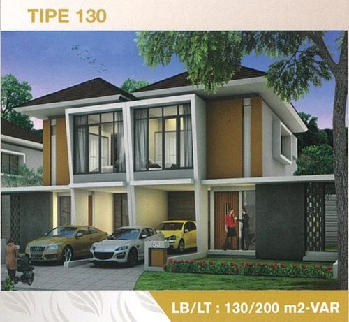 foto tampak rumah tipe 275 perumahan TAMAN SIMPRUK