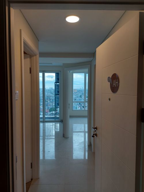 foto denah rumah tipe 2 BR perumahan APARTEMEN HARCO SKY RESIDENCE