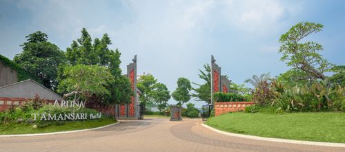 foto gerbang perumahan Tamansari Puri Bali II