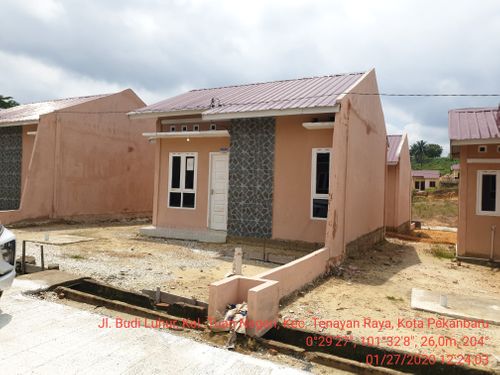 foto posisi tengah perumahan VILLA AKASIA ASRI 2 TAHAP III