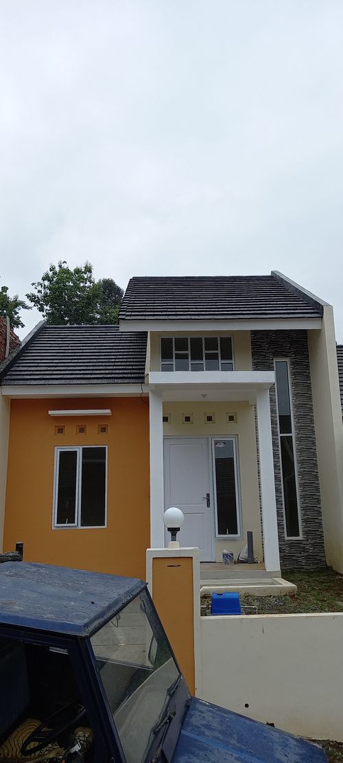 foto tampak rumah tipe 40/78 perumahan CLUSTER GRAND VALLEY
