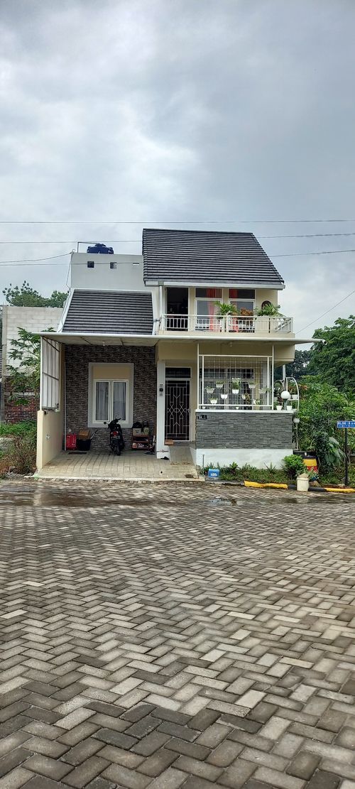 foto tampak rumah tipe 45/115 perumahan CLUSTER GRAND VALLEY
