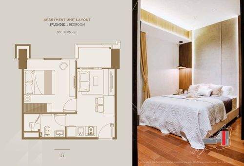 foto tampak rumah tipe 1 BEDROOM perumahan VASAKA SOLTERRA APARTEMEN