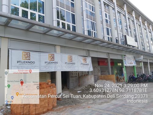 foto tampak rumah tipe RUKO perumahan MUTIARA PALACE THP3