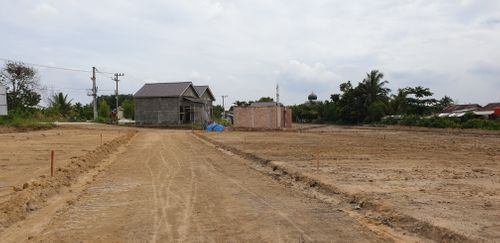 foto posisi tengah perumahan Mutiara Damai