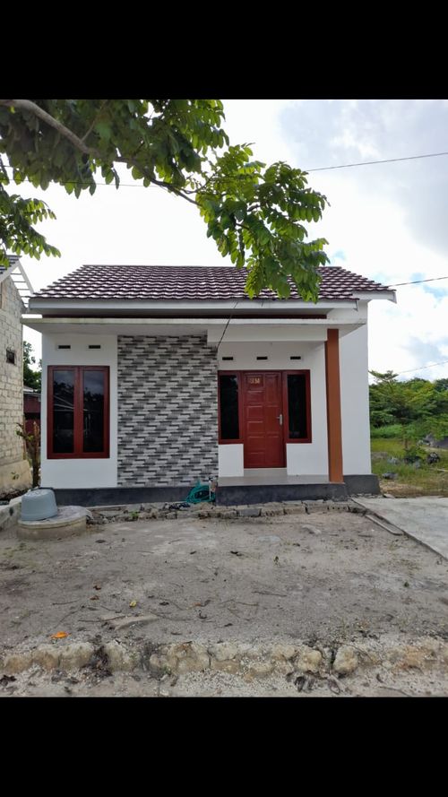 foto tampak rumah tipe KOMERSIL 45 perumahan KAMPOENG SHAFWAH ASRI LANDASAN ULIN TAHAP 2