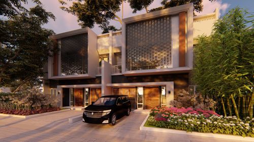 foto tampak rumah tipe KHUSUS perumahan SAPPHIRE MANSION