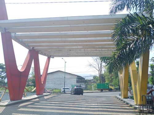 foto gerbang perumahan Wisata Bukit Sentul