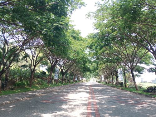 foto posisi tengah perumahan Wisata Bukit Sentul