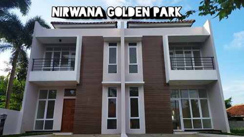 foto tampak rumah tipe 70 perumahan NIRWANA GOLDEN PARK
