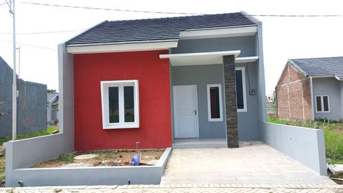 foto tampak rumah tipe 36 perumahan PERUMAHAN SAPPHIRE TOWNHOUSE