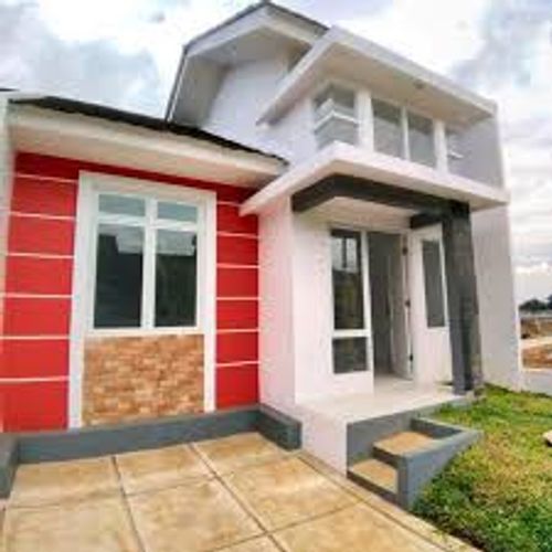 foto tampak rumah tipe Magnolia perumahan Bukit Rancamaya Residence