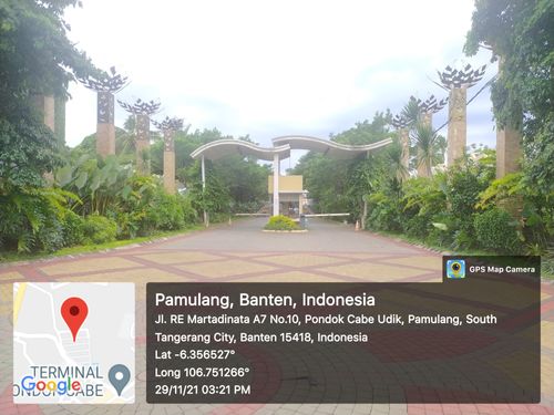 foto gerbang perumahan Martadinata Residence