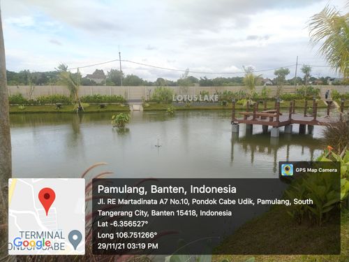 foto posisi tengah perumahan Martadinata Residence