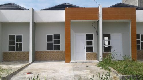 foto tampak rumah tipe 30/60 perumahan Bogor Kemang Residence