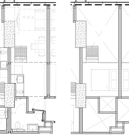 foto denah rumah tipe Fairview SOHO U2-03B perumahan Fairview House & Hillcrest House