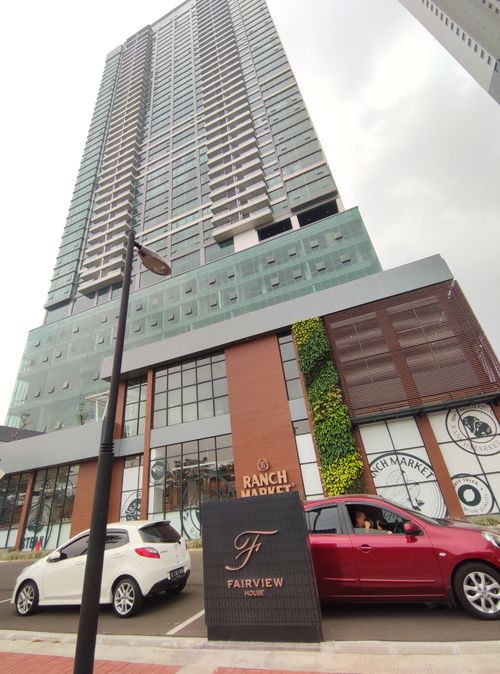 foto tampak rumah tipe Fairview SOHO UG-16 perumahan Fairview House & Hillcrest House
