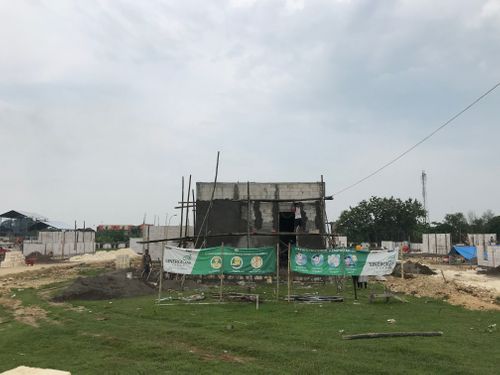 foto posisi tengah perumahan Sinergi Land Tuban