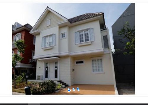 foto tampak rumah tipe HARNEY/30 perumahan OMAHA VILLAGE