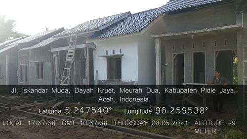 foto tampak rumah tipe 36 perumahan GRIYA MEURAH SETIA