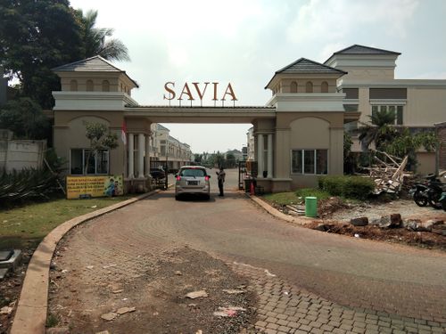 foto gerbang perumahan SAVIA PARK 2
